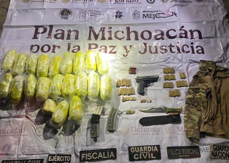 Aseguran 9 Kg De Marihuana, Réplica De Arma De Fuego Y Más De Cien Cartuchos Útiles En Zamora 19 Aseguran 9 Kg De Marihuana Y Replica De Arma En Zamora - El Día De Michoacán