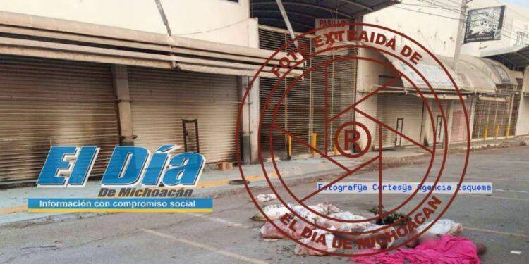 ¡BAÑO DE SANGRE Y CAOS EN MICHOACÁN: Dejan 4 cuerpos DESMEMBRADOS y prenden fuego a mercado textil en venganza criminal! 1 ¡BAÑO DE SANGRE Y CAOS EN MICHOACÁN: Dejan 4 cuerpos DESMEMBRADOS y prenden fuego a mercado textil en venganza criminal!