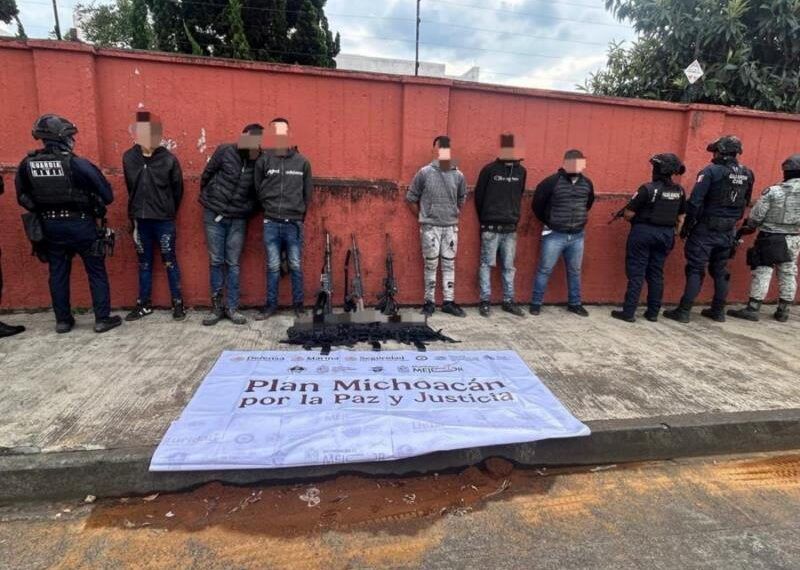 Detenidos En Tingambato 6 Presuntos Integrantes De Grupo Criminal - El Día De Michoacán