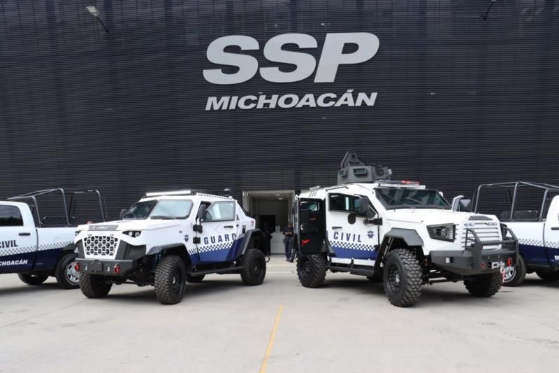 Nuevas Patrullas Todo Terreno Refuerzan Presencia De Guardia Civil En Zonas De Difícil Acceso: Ssp 19 Nuevos Vehiculos - El Día De Michoacán