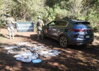Autoridades Federales Y Estatales Detienen A Nueve Personas E Inhabilitan Tres Campamentos