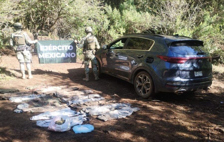 Autoridades Federales Y Estatales Detienen A Nueve Personas E Inhabilitan Tres Campamentos 19 Ssp Inhabilita 2 Campamentos - El Día De Michoacán