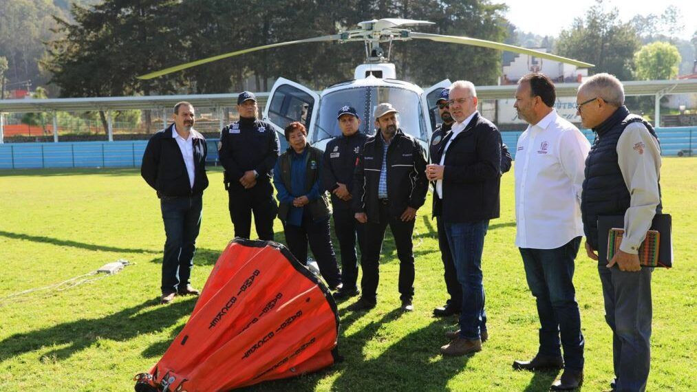 02 Brigadas Combatiran Incendios Forestales Respaldados Con Helicopteros - El Día De Michoacán