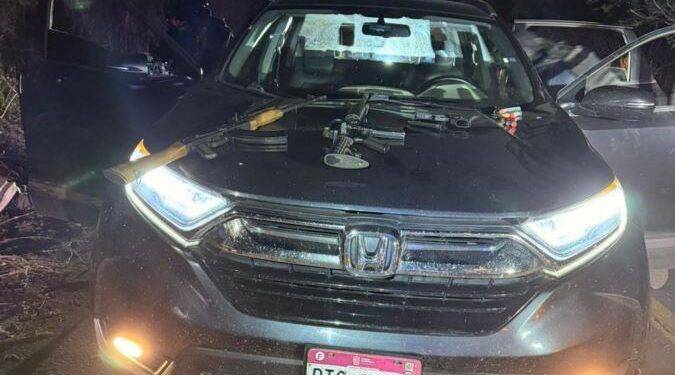 Balacera contra banco del bienestar a escasos metros de la policía en Tarímbaro