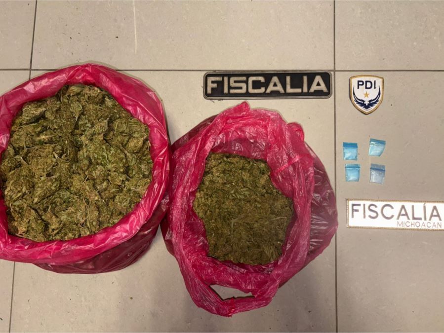 Caen Tres Con Kilo Y Medio De Hierba Verde Y Dosis De Cristal En Jacona 2 - El Día De Michoacán
