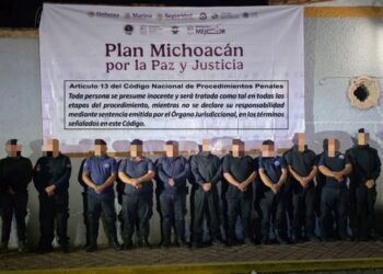 ¡Golpe Contra La Narcopolicía! Cae Banda De Policías Municipales En Michoacán; Su Director, Entre Los 11 Detenidos