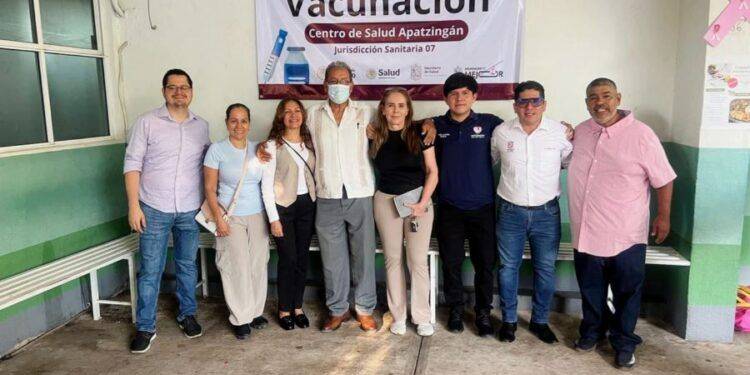 Arranca en Apatzingán jornada reforzada de vacunación contra el sarampión