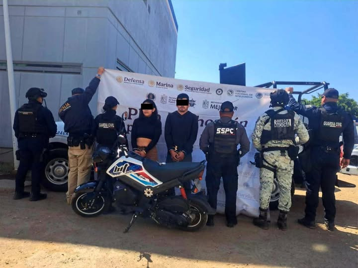 Capturan A Pareja De Motociclistas Con Cristal En Uruapan - El Día De Michoacán