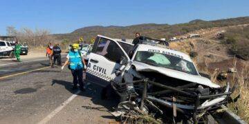 Impacto Frontal En La Siglo Xxi: Patrulla Volcada Y Guardias Civiles Gravemente Heridos