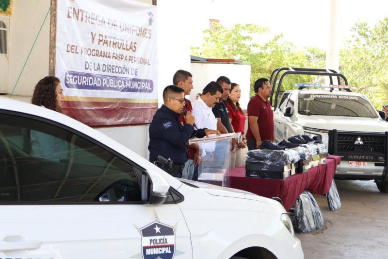 Irma Moreno Encabeza Un Cambio Historico De Buenavista En Seguridad En Buenavista 7 - El Día De Michoacán