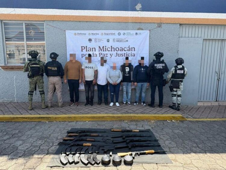 Ssp Y Defensa Capturan Comando Armado De 6 Sicarios 1 - El Día De Michoacán