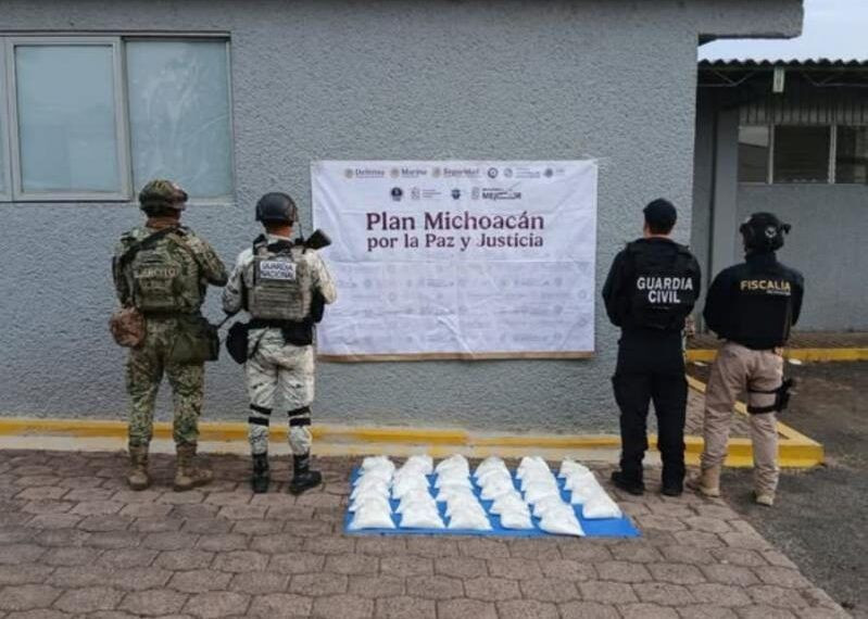 40 Kilos De Metanfetamina 1 - El Día De Michoacán