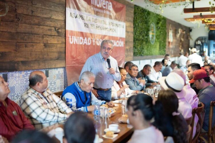 Fortalece Raul Moron Unidad Y Cercania Con El Pueblo De Michoacan - El Día De Michoacán