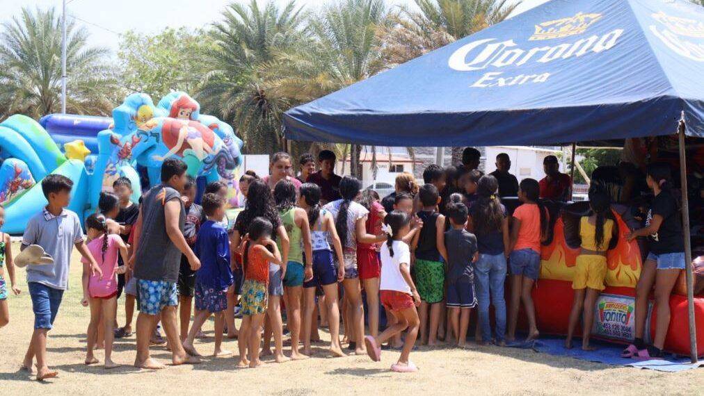 Irma Moreno celebró el Día del Niño en Buenavista, pero advierte: “Hay que proteger siempre su alegría”