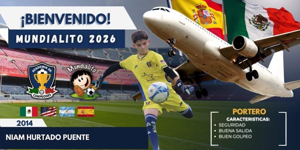 Niam Hurtado, el guardameta Lombardillense que ya está en la mira de visores europeos tras brillar en el Mundialito 2026