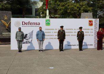 El General Francisco Antonio Enríquez Rojas Asume El Mando De La 43ª Zona Militar En Apatzingán