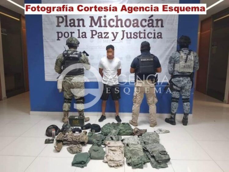 Desertor Detenido Cortesia Gencia Esquema - El Día De Michoacán
