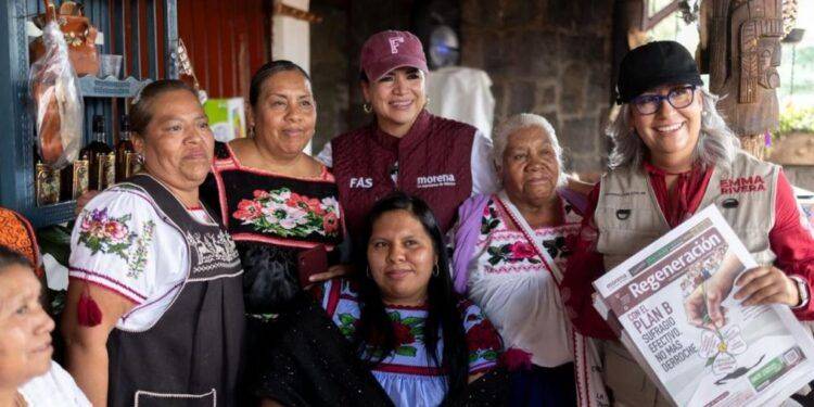 Fabiola Alanís desde Pátzcuaro: Morena seguirá en las calles, en las plazas y con la organización del pueblo