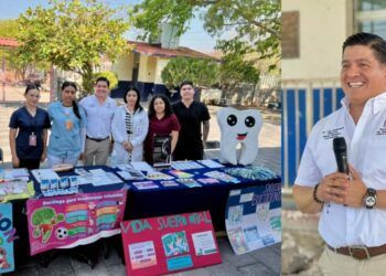Iván Santamaría lidera con entusiasmo la Semana Nacional de Salud Pública 2026 en Apatzingán