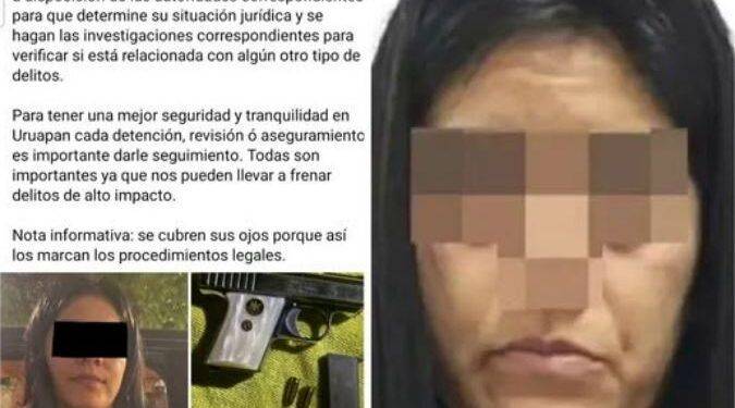 Detenido en posesión de droga y una pistola, el presunto homicida del Policía Asesinado en Morelia