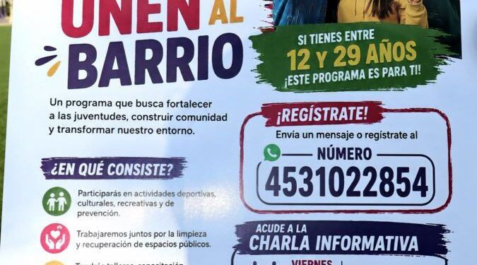 Fanny Arreola lidera la transformación de Apatzingán a través del programa “Jóvenes Uniendo al Barrio”