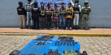 ¡Cacería En Uruapan! Guardia Civil Y Defensa Capturan A 5 Hombres Armados Hasta Los Dientes 3 Francisco Aguilar Convierte En Prioridad Comunidades Rurales De Apatzingán