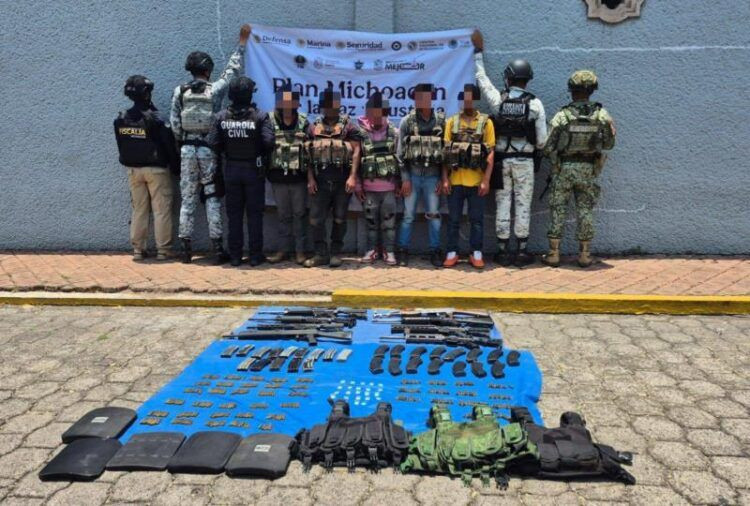 Detienen A 5 Hombres Armados En Uruapan - El Día De Michoacán