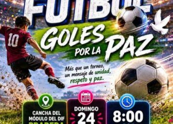 Fanny Arreola impulsa con entusiasmo el “Torneo Mundialito de Fútbol” en Apatzingán: “Jugamos por la paz, ganamos todos” 18 Emboscada a policías en Zamora: detienen a agresores en operativo relámpago