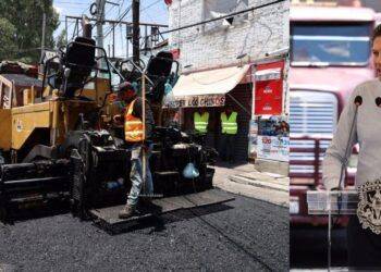 Gobierno de Apatzingán atiende de manera inmediata socavón en la colonia Babilonia