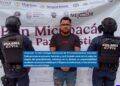 Cae en operativo un «Objetivo Prioritario» en Los Reyes; le hallazgo droga y munición de alto calibre