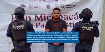 Cae en operativo un «Objetivo Prioritario» en Los Reyes; le hallazgo droga y munición de alto calibre