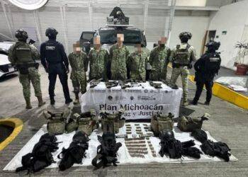 Caen 5 presuntos generadores de violencia en Zitácuaro tras operativo coordinado
