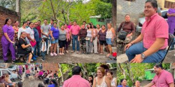 ¡Diputado José Luis Cruz Lucatero lleva la defensa de la soberanía hasta las calles de Apatzingán!
