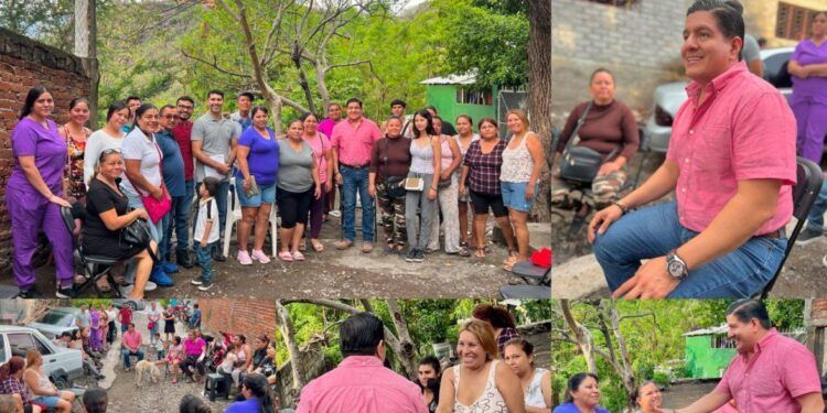 ¡Diputado José Luis Cruz Lucatero lleva la defensa de la soberanía hasta las calles de Apatzingán!