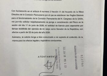 Morón oficializa su aspiración con licencia indefinida y tensiona la interna de Morena en Michoacán