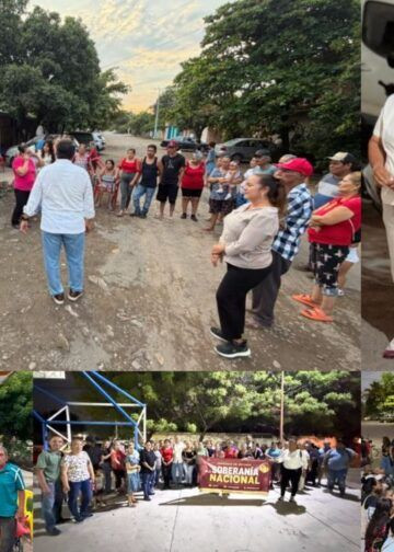 ¡Diputado José Luis Cruz Lucatero lleva la defensa de la soberanía hasta las calles de Apatzingán!