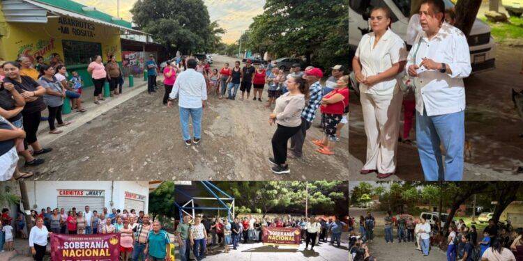 ¡Diputado José Luis Cruz Lucatero lleva la defensa de la soberanía hasta las calles de Apatzingán!