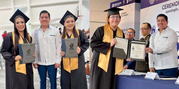 Iván Santamaría reconoce esfuerzo de nuevos egresados al concluir su carrera en el TecNM Campus Apatzingán