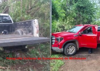 Enfrentamiento armado en Parácuaro deja un hombre sin vida; autoridades aseguran dos vehículos