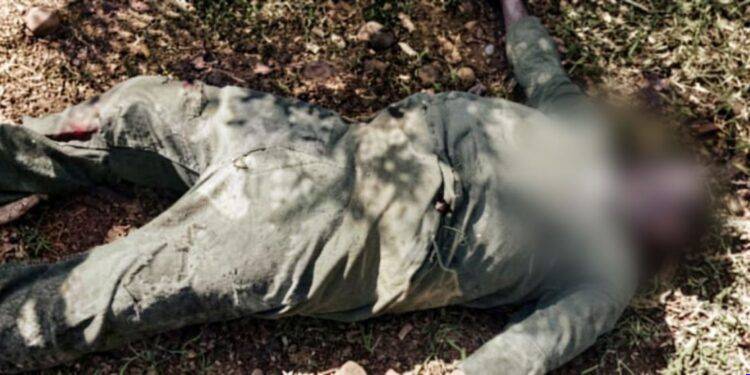 Enfrentamiento armado en Parácuaro deja un hombre sin vida; autoridades aseguran dos vehículos