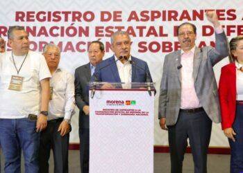 Morón, único aspirante con doble respaldo de Morena y PT en Michoacán