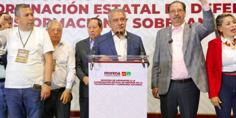 Morón, único aspirante con doble respaldo de Morena y PT en Michoacán