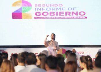 En cateo realizado en Apatzingán, asegura FGE excavadora hidráulica con reporte de robo