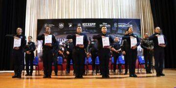 Policías de 39 municipios Michoacanos concluyen profesionalización en seguridad de proximidad