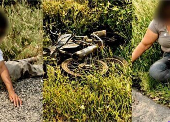 Pareja de motociclistas se sumó a las estadísticas de lesionados por accidentes viales en Motocicleta