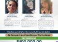 FGE ofrece recompensa de 100 mil pesos por información que permita localizar a tres personas desaparecidas