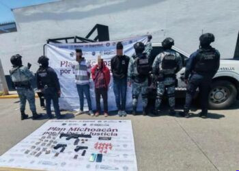 Operativos simultáneos en Uruapan desatan aseguramientos y una captura