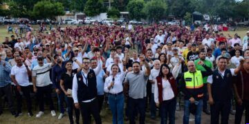 Arranca Fanny Arreola la construcción del Centro Comunitario «México Imparable» en la colonia Pénjamo, considerada la obra más emblemática de su gobierno