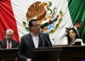 Bedolla presume 31 mil mdp en obra pública y reduce homicidios en su 5° Informe
