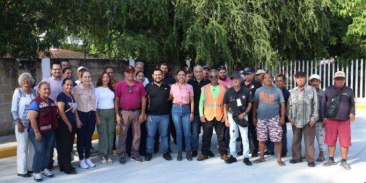 Fanny Arreola y miembros del Cabildo abren estacionamiento GRATUITO en Parque Amanecer en beneficio de familias y locatarios del Mercado Ignacio López Rayón